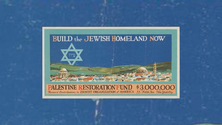 Os sionistas dizem ao que vêm